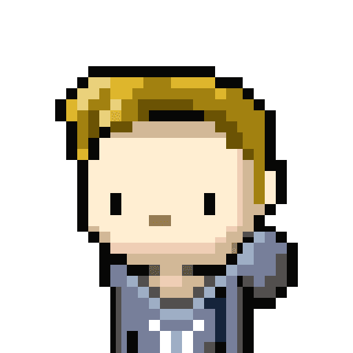 Pixel portrait of John Baker